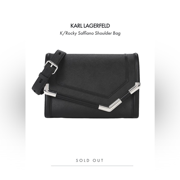 K/rocky saffiano small shoulder bag - Picture 1 of 9